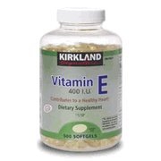 Kirkland Signature Vitamin E 400 IU, 500 Softgels