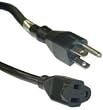 Power Extension Cord, SJT 14 AWG * 3C / 13 Amp, UL / CSA, 50 ft