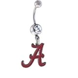 Alabama Crimson Tide Sexy Belly Navel Ring