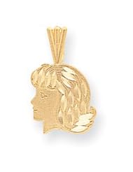 Genuine IceCarats Designer Jewelry Gift 14K Girl Charm