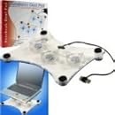 Laptop Buddy Notebook USB Cooling Pad with 3 Fans & 6 LEDs