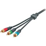 Cables To Go RapidRun Component Video V.2 Break-Away Flying Lead - 3 x RCA - 1 x MUVI - Black