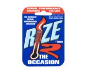 Rize 2 Occasion Rize2 Male Erectile Enhancement 1 Cap [Health and Beauty]