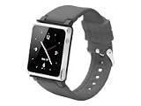 iWatchz CLRCHR22GRY Q Collection Wrist Strap for iPod Nano 6G, Grey