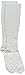 Mojo Compression Socks Unisex 15-20mmHg Knee-Hi Stockings | White - XLarge