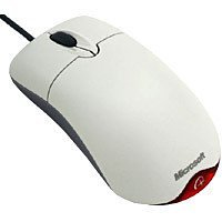 Childrens Toyshop  Electronics : Microsoft Wheel Mouse Optical White - Mouse - optical - 3 button(s) - wired - PS/2 & USB