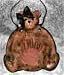 Bear Clay Handprint Kit - Handprints Keepsake