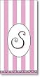 Pink Monogram Hankies