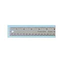 Universal 59023 12-Inch Stainless Steel Ruler with Hang-Up Hole