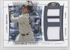 2004 Hot Prospects Draft Double Team Jersey #JG - Jason Giambi A's-Yanks/100