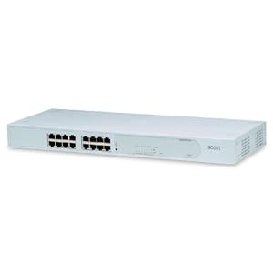 3Com 3C16410-US 16-Port 100Mbps Ethernet Hub by 