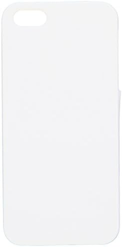 Crystal Shells Slim Premium Soft Touch Hard Case for iPhone 5/5S - Retail Packaging - White