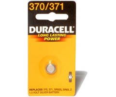 Duracell D 370/371 - Battery silver oxide 34 mAh