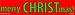 merry CHRISTmas! bumper sticker