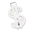 Sterling Silver Dollar Sign Money Clip