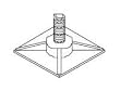 Peerless Adhesive Stud Installation Kit