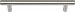 Brushed Nickel Cabinet Bar Handle 10.39 Inch