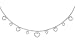1/2 Carat Diamond 14kt White Gold Heart Necklace
