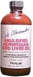 Twinlab Cod Liver Oil Emulsified Orange (12 oz)