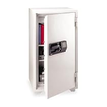 Sentry S8771 58-Cubic Feet Commercial Electronic/Tubular Key Fire Safe, 624-Pound, Gray
