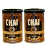 2 canisters of Chocolate Chimp Chai 14oz. by David Rio San Francisco