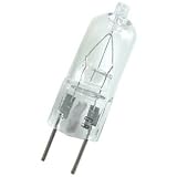 JCD20 CLEAR G8 BASE 20 WATT QUARTZ HALOGEN LIGHT BULB SUPRA LIFE 4,000 HOURS 130 VOLTS G8 HALOGEN BULB