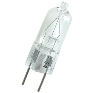 JCD20 CLEAR G8 BASE 20 WATT QUARTZ HALOGEN LIGHT BULB SUPRA LIFE 4,000 HOURS 130 VOLTS G8 HALOGEN BULB
