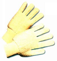 Terrycloth Glove w/ Knit Wrist (Sold by Dozen) Womens Size