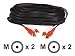 Belkin Dual Gold Phono Cable * Rca Red/Wht; 10M