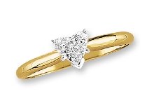 1 3 ct. Heart Shape Diamond Solitaire