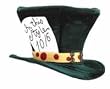 Kids Costume Green Madhatter Tea Party Hat