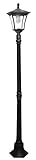 Paradise GL23702 Cast Aluminum Solar Streetlight with 12 White LED's