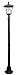 Paradise GL23702 Cast-Aluminum Solar-Powered LED Streetlight-Style Outdoor Light