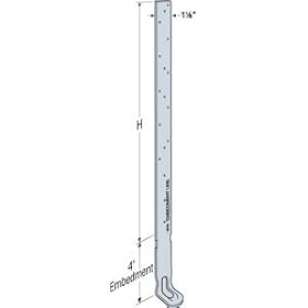 HETA20Z Embedded Truss Anchor