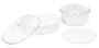 CorningWare French White 5-Piece Bake and Serve Set