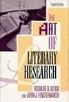 The art of literary research