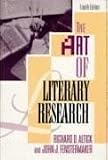 Art of Literary Research