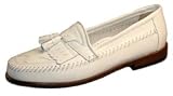 Giorgio Brutini Slip-On Woven Plug Kilt/Tassel Shoe, White, 12
