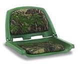 Wise Camouflage Deluxe Fold - down Boat Seat, RLTR HDWD