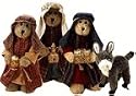 Plush Bears Nativity 4 Piece - By Boyds