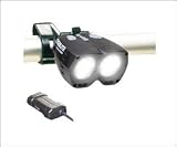 Cygo-Lite Dual Cross PRO Headlight LED Li-Ion Black