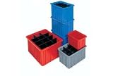 Akro Grid Box 10-7/8 X 8-1/4 X 5 Blue. Package of 20