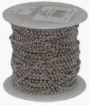 Jandorf Specialty Hardware 92544 Beaded Chain Nickel Plated