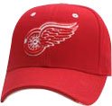 Detroit Redwings Wing Red Fitted Shootout Hat