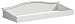 Atlantic Furniture Eco-Friendly Windsor Changing Station, White