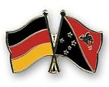 Eigenschaften Everflag  / Freundschaftspin: Deutschland-Papua-Neuguinea