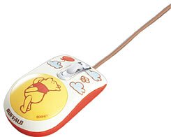 BUFFALO USB�Ή� �f�B�Y�j�[�L�����N�^�[�}�E�X Small(�v�[����) BOMU-DUS-PO