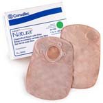 2piece Sur-fit Natura Opaque Closed-end Ostomy Pouch W/filter 1 3/4