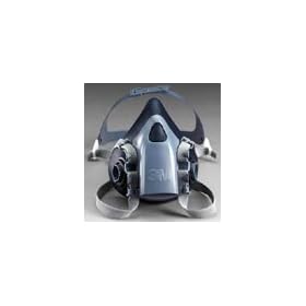 3M 7500 Series Reusable Half-Facepiece; Model 7503; Size: Large