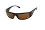 DSO "57" -Matte Black frame/ Amber lens - polarized